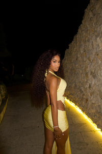 VELYA DRESS - YELLOW