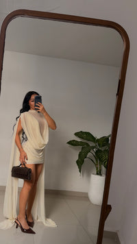 EVA DRESS - CREMA