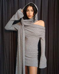 HANNAH DRESS - GREY