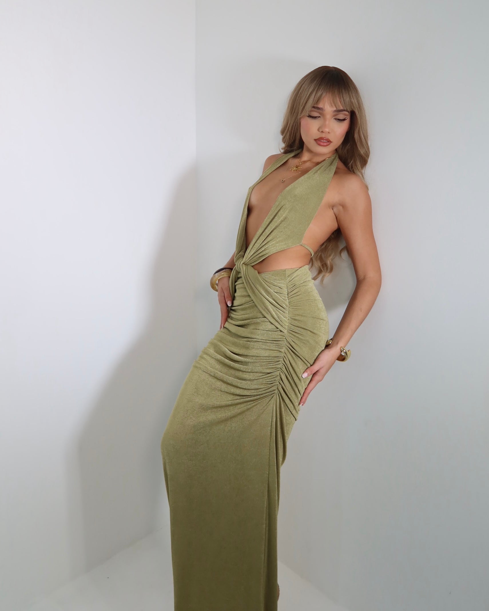 AYLA DRESS - VERDE