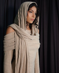 HANNAH DRESS - BEIGE