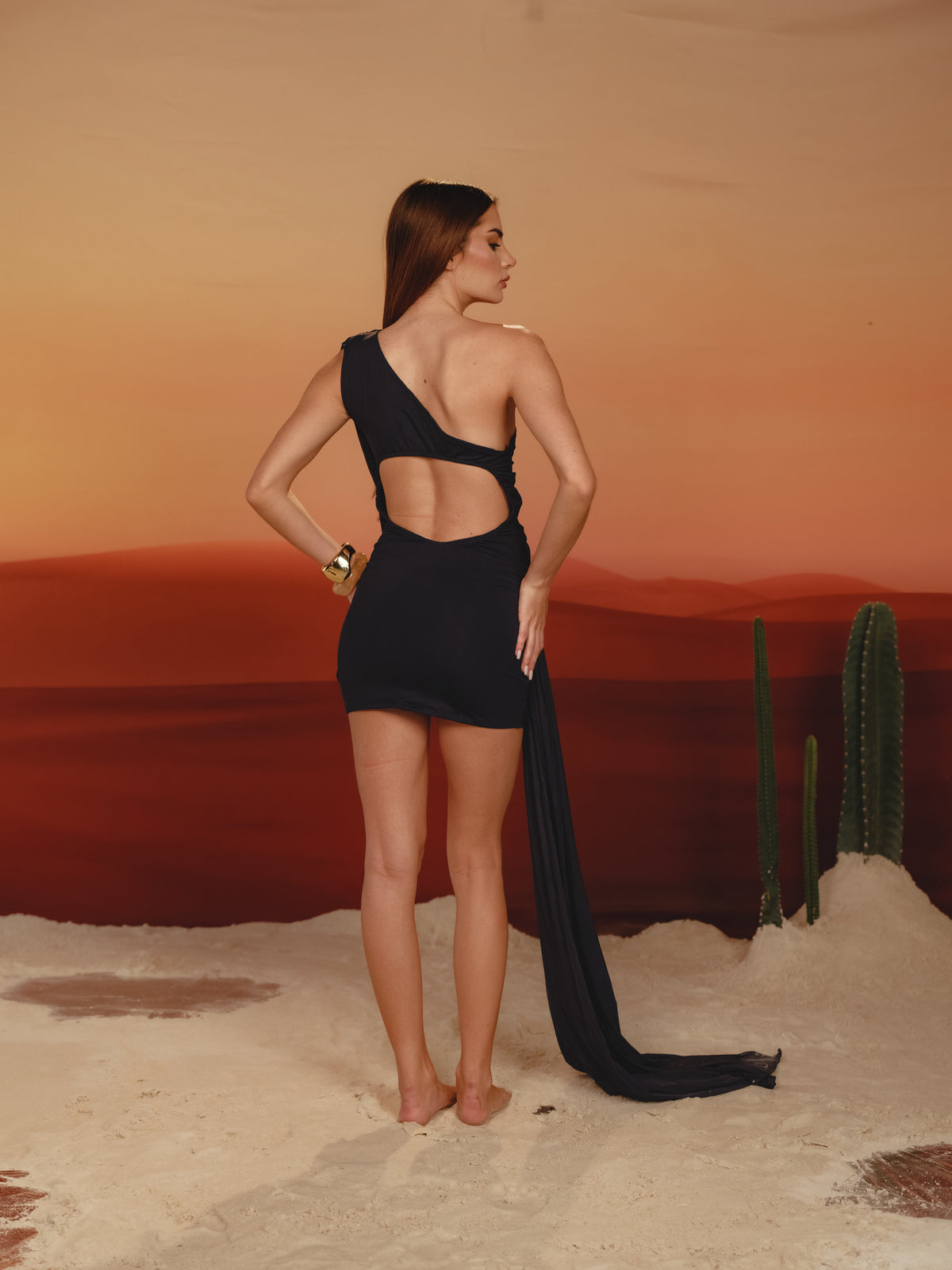 AVELINE DRESS - AZUL NAVY