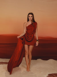 AVELINE DRESS - ROJO