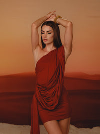 AVELINE DRESS - ROJO