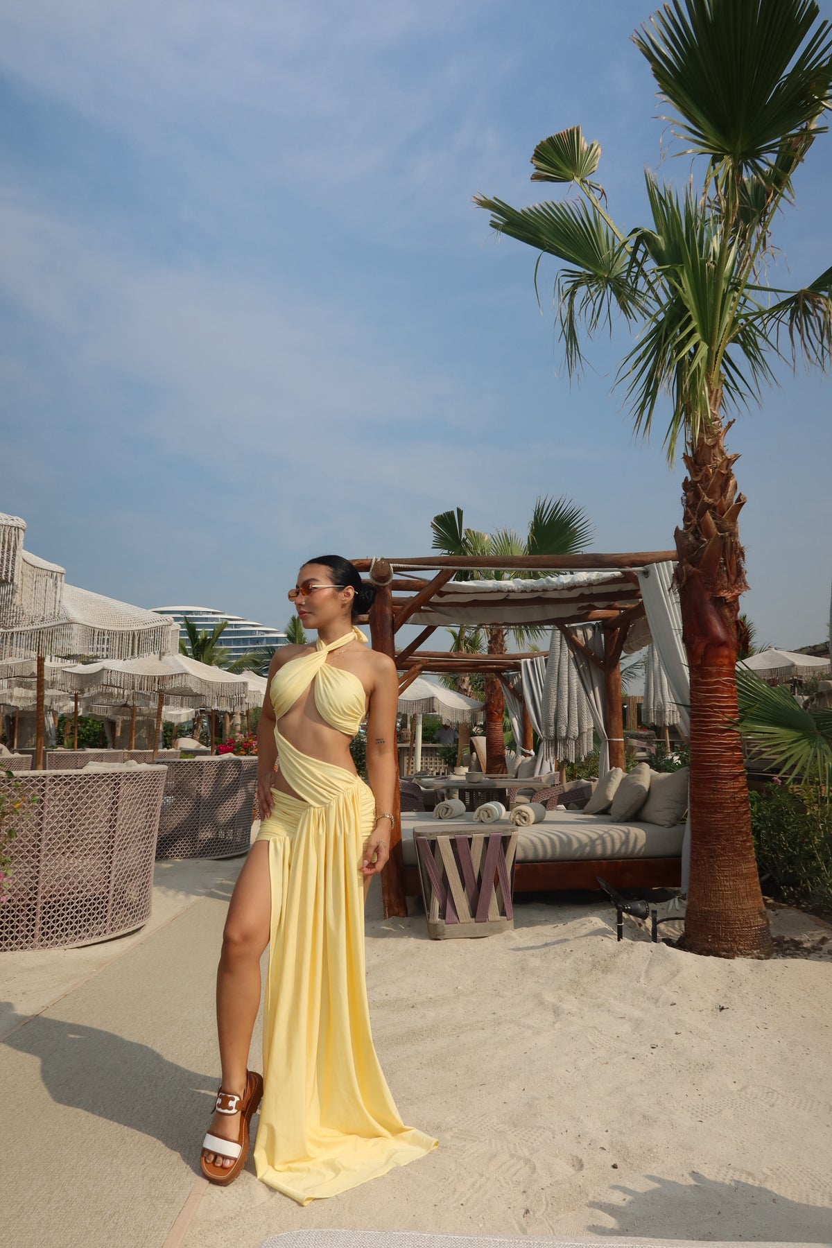 VELYA DRESS - YELLOW