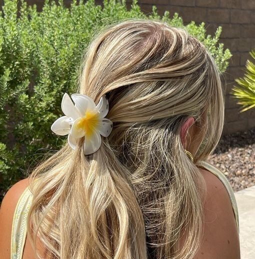 FLOR - SUJETADOR DE CABELLO.