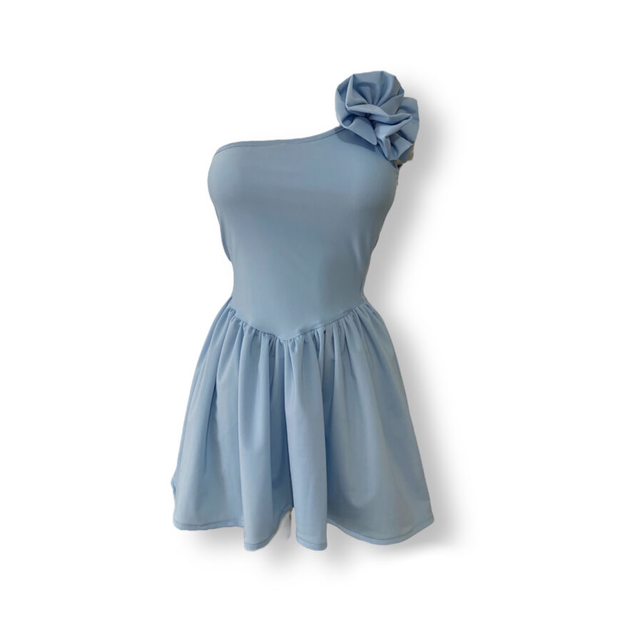 NAIA DRESS - BABY AZUL